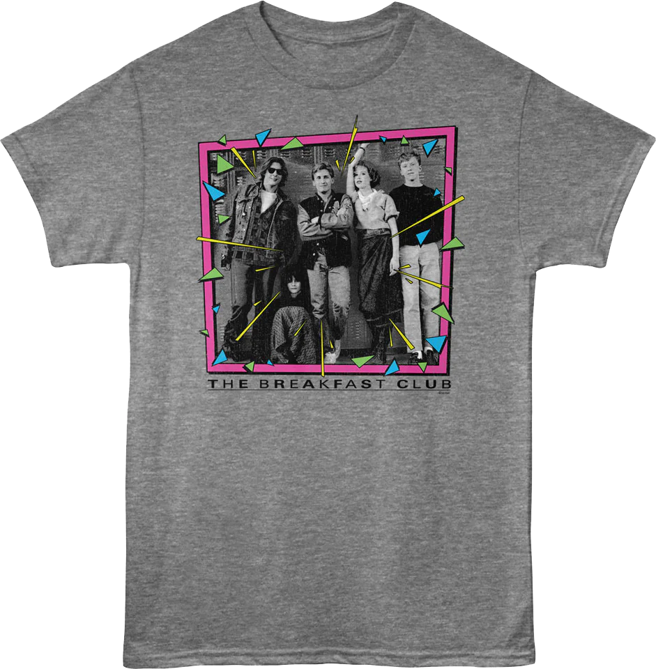 Retro Shapes Breakfast Club T-Shirt