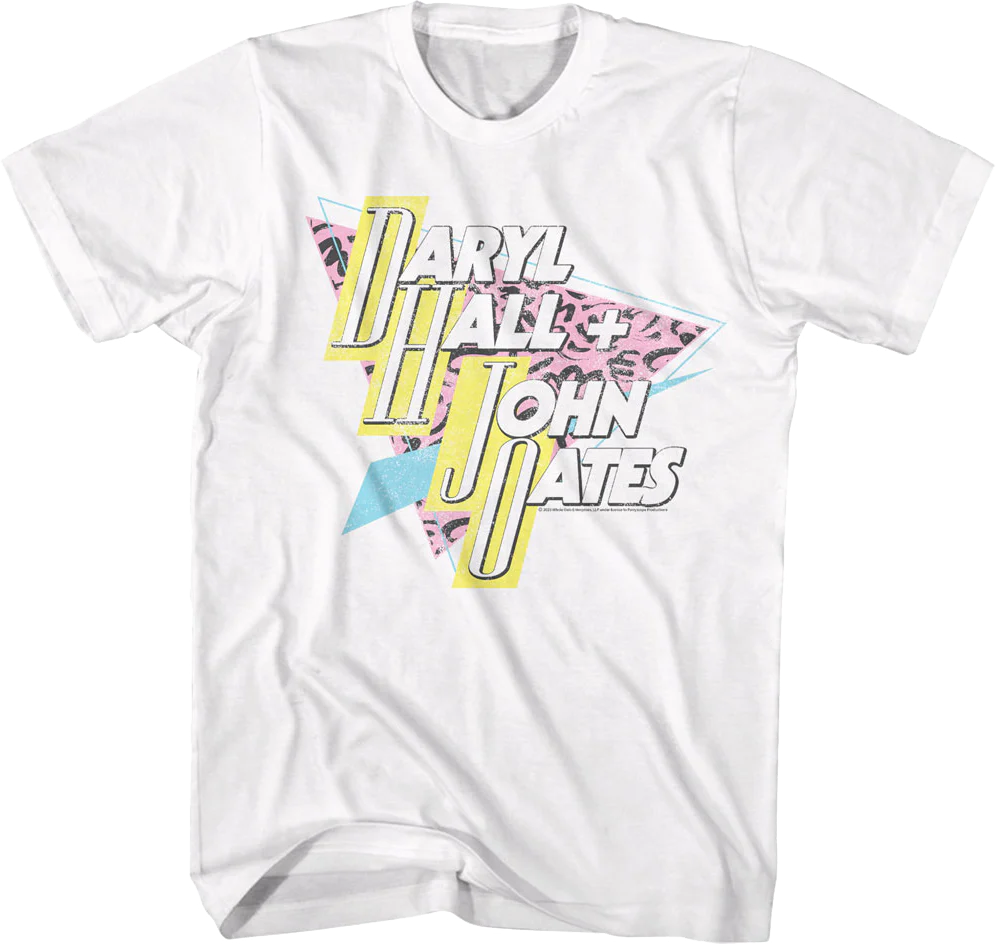 Retro Shapes Hall & Oates T-Shirt