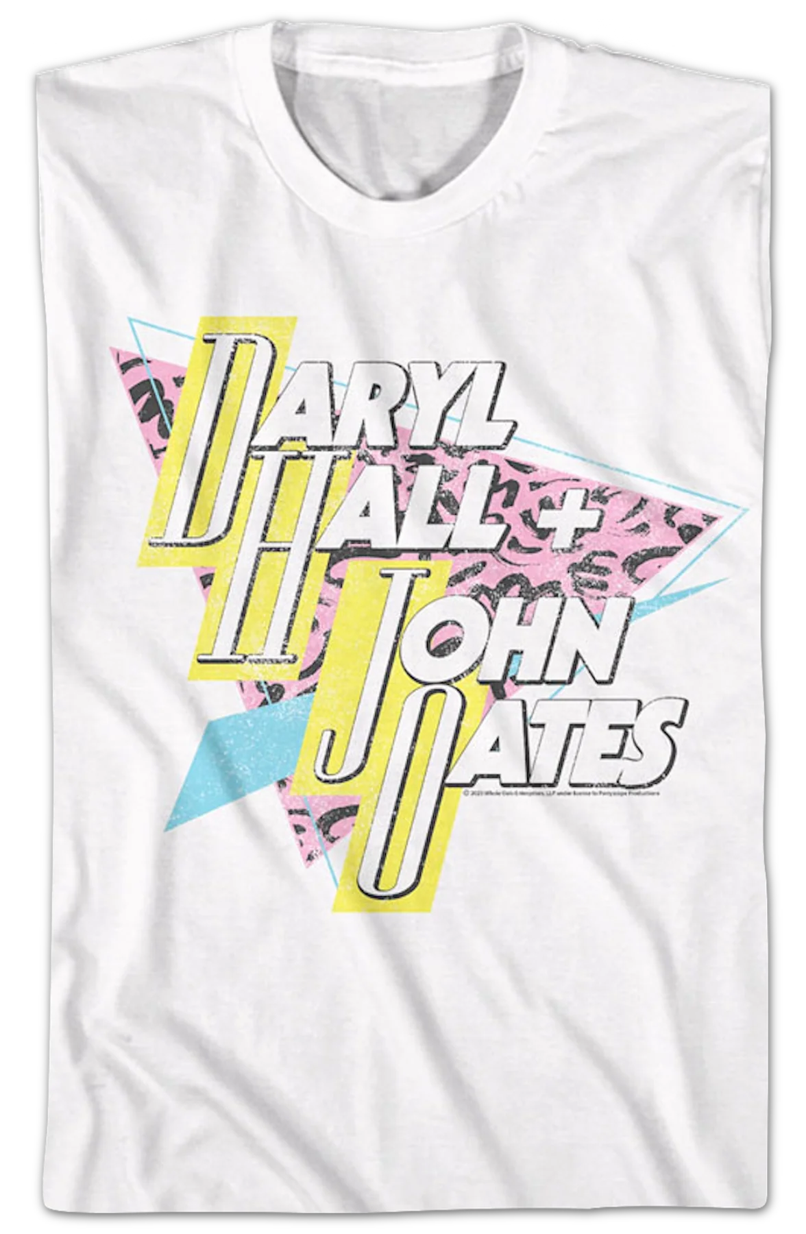 Retro Shapes Hall & Oates T-Shirt - Image 2