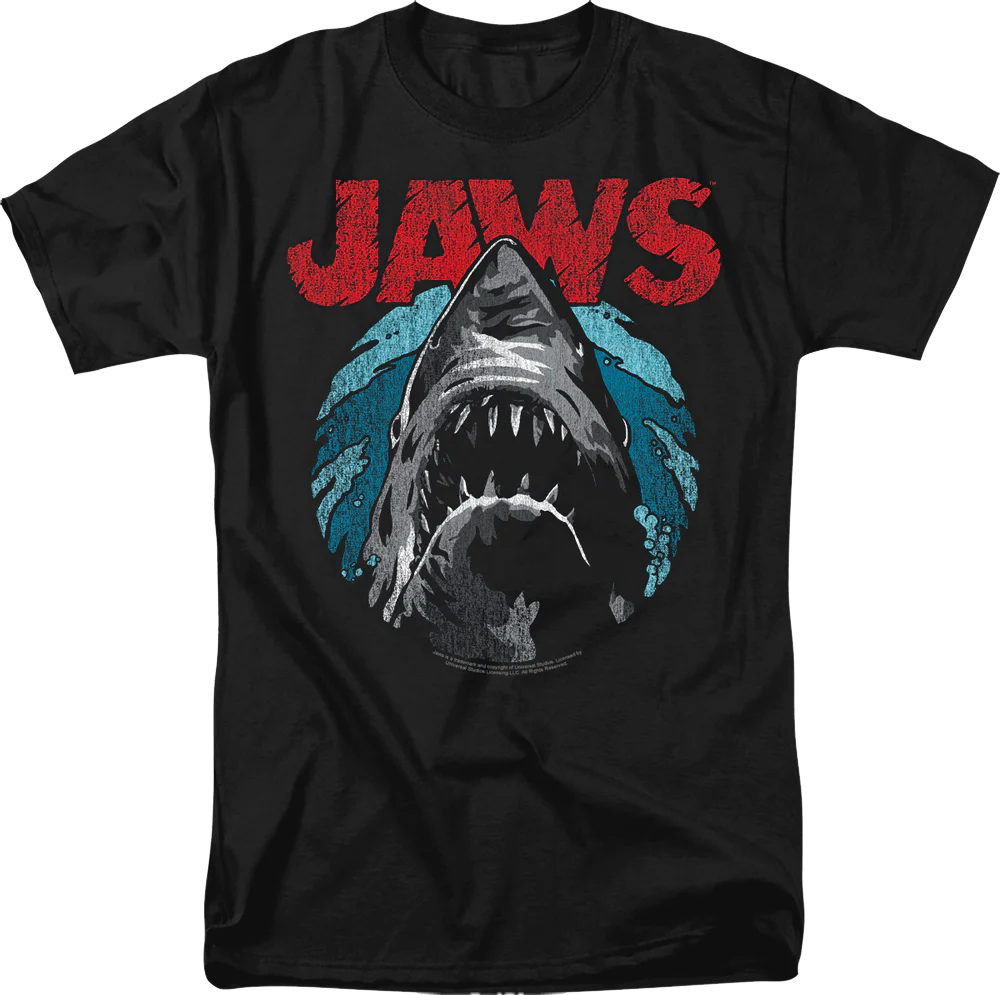 Retro Shark Attack Jaws T-Shirt