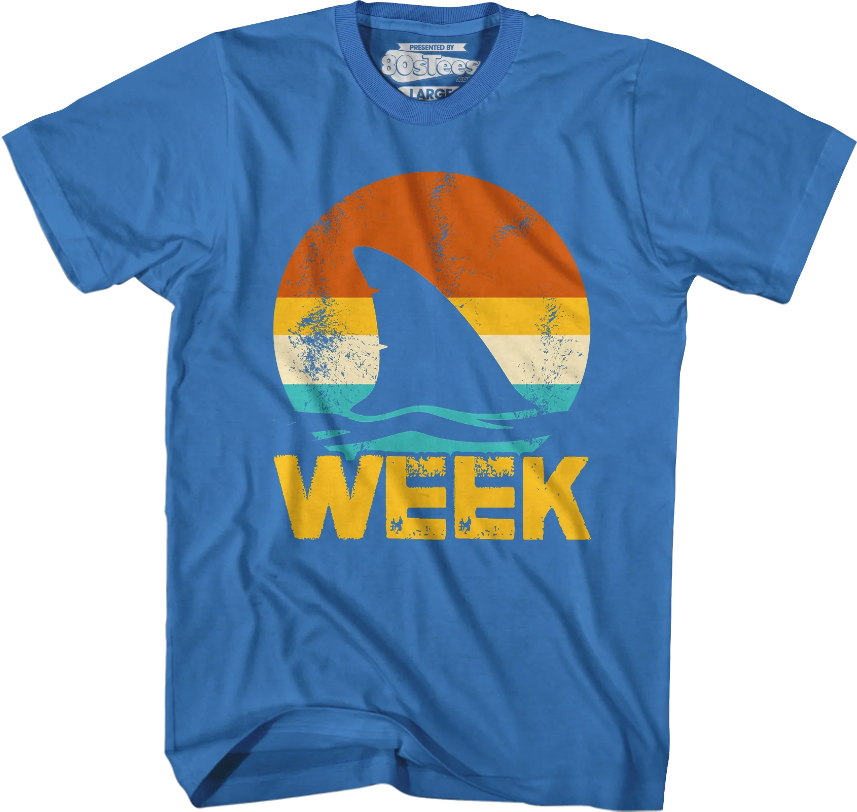 Retro Shark Week T-Shirt - Image 3