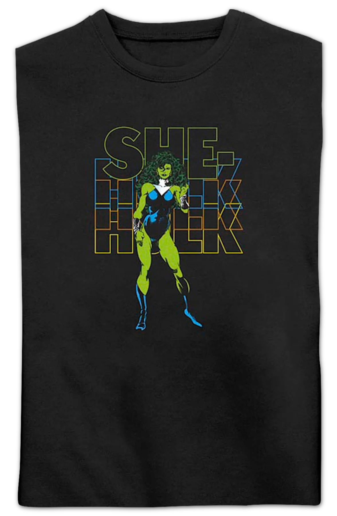 Retro She-Hulk Marvel Comics Sweatshirt - Image 2