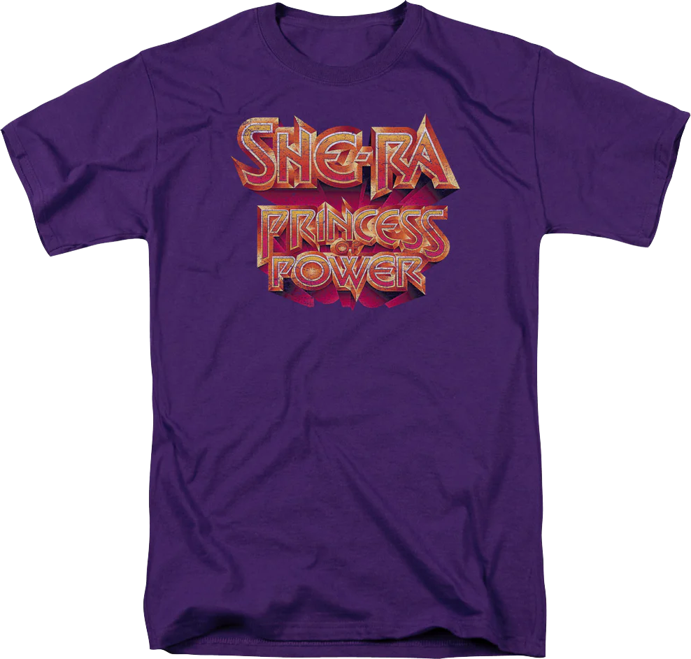 Retro She-Ra Princess of Power Masters of the Universe T-Shirt
