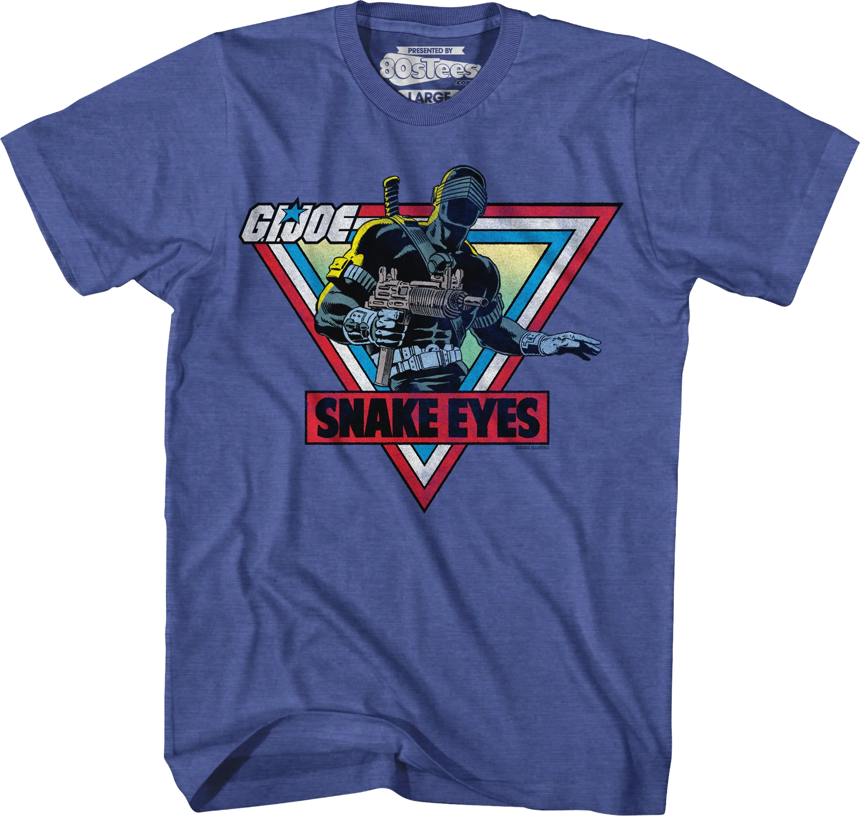 Retro Snake Eyes GI Joe T-Shirt