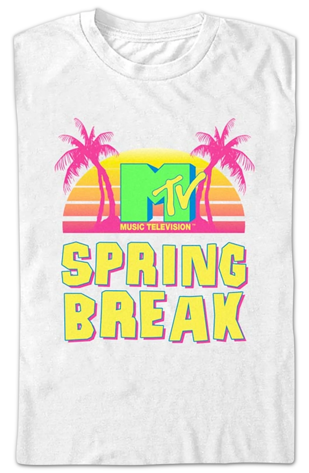 Retro Spring Break MTV Shirt - Image 2