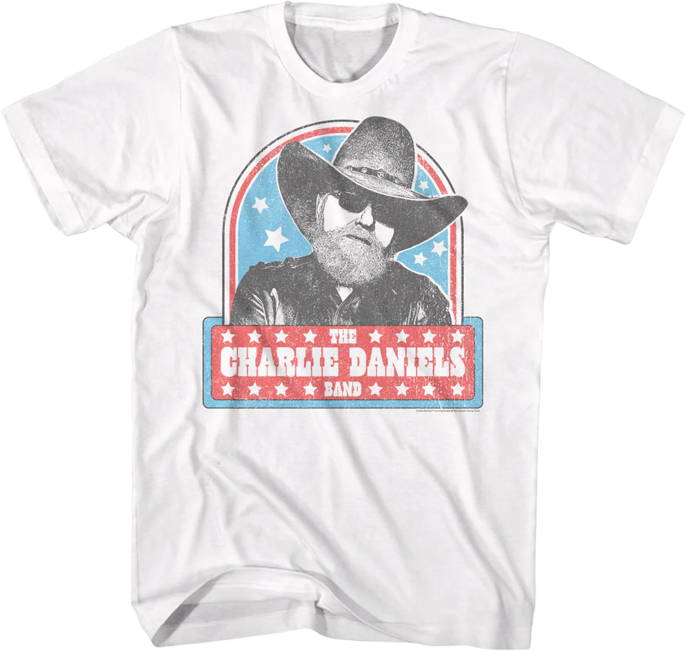 Retro Stars Charlie Daniels Band T-Shirt