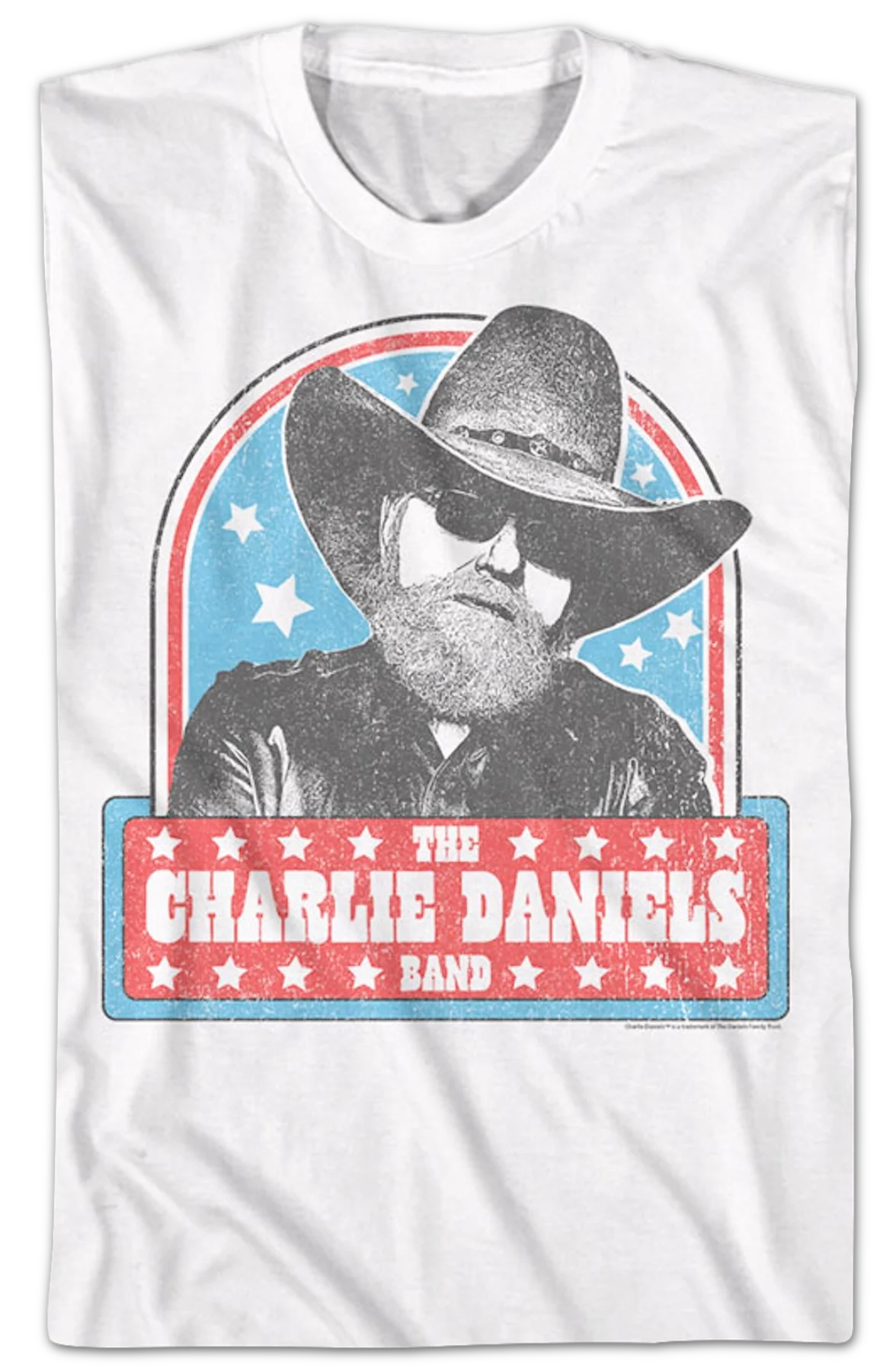 Retro Stars Charlie Daniels Band T-Shirt - Image 2