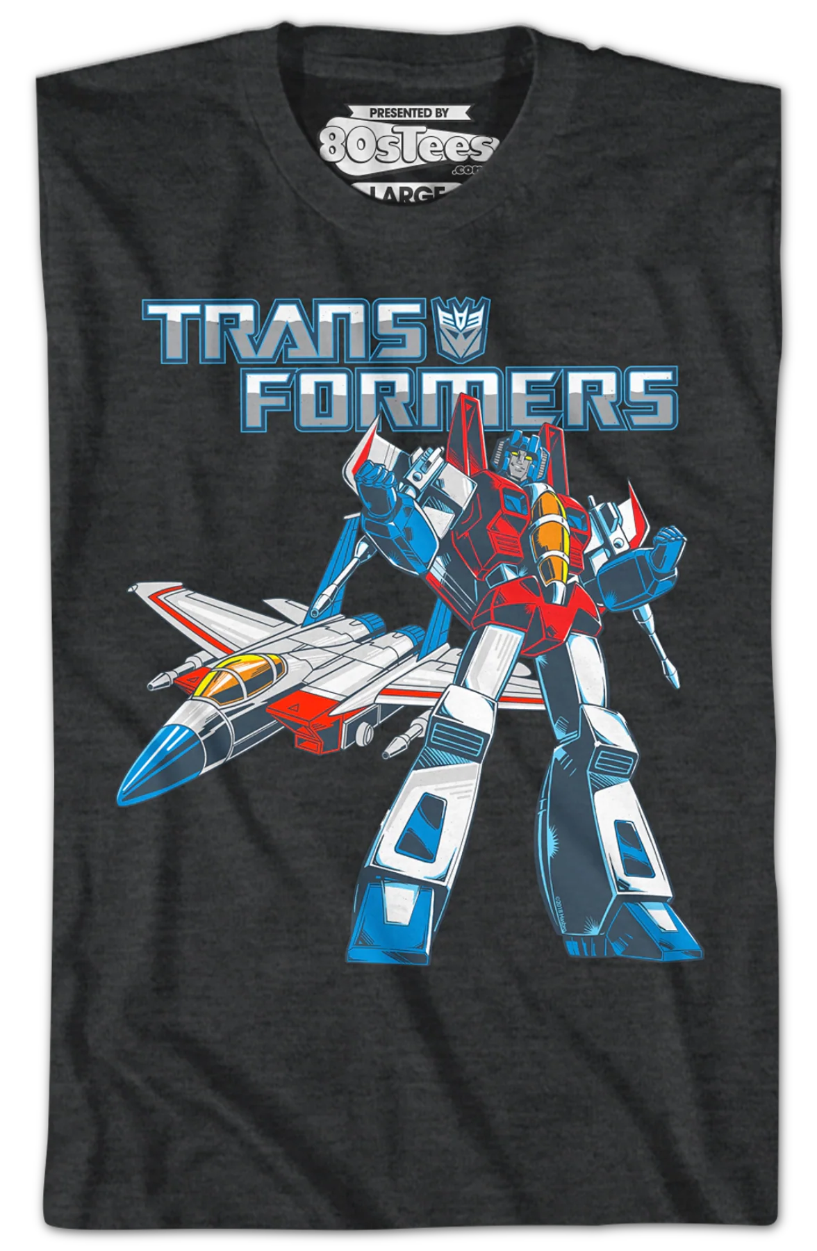 Retro Starscream Transformers T-Shirt - Image 2