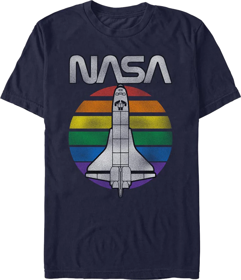 Retro Stripes NASA T-Shirt