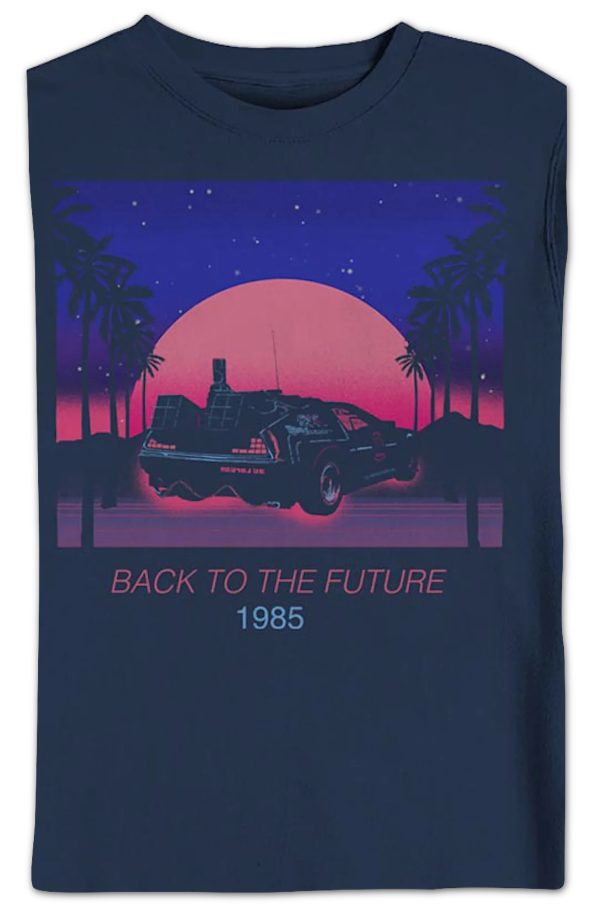 Retro Sunset Back To The Future Sweatshirt - Image 2