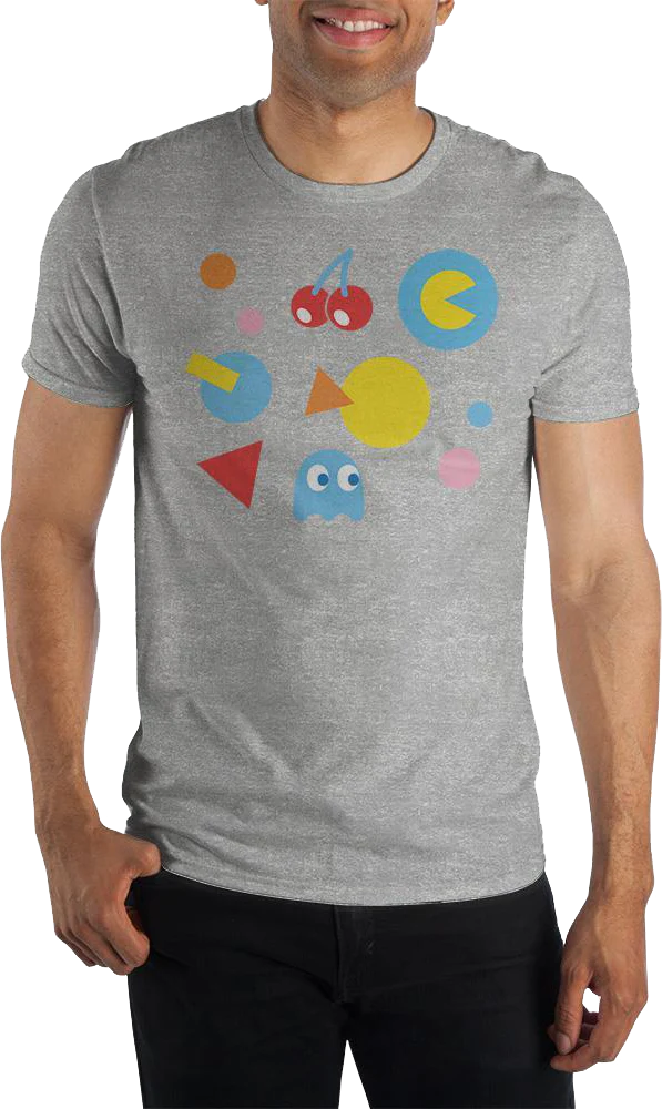 Retro Symbols Pac-Man T-Shirt