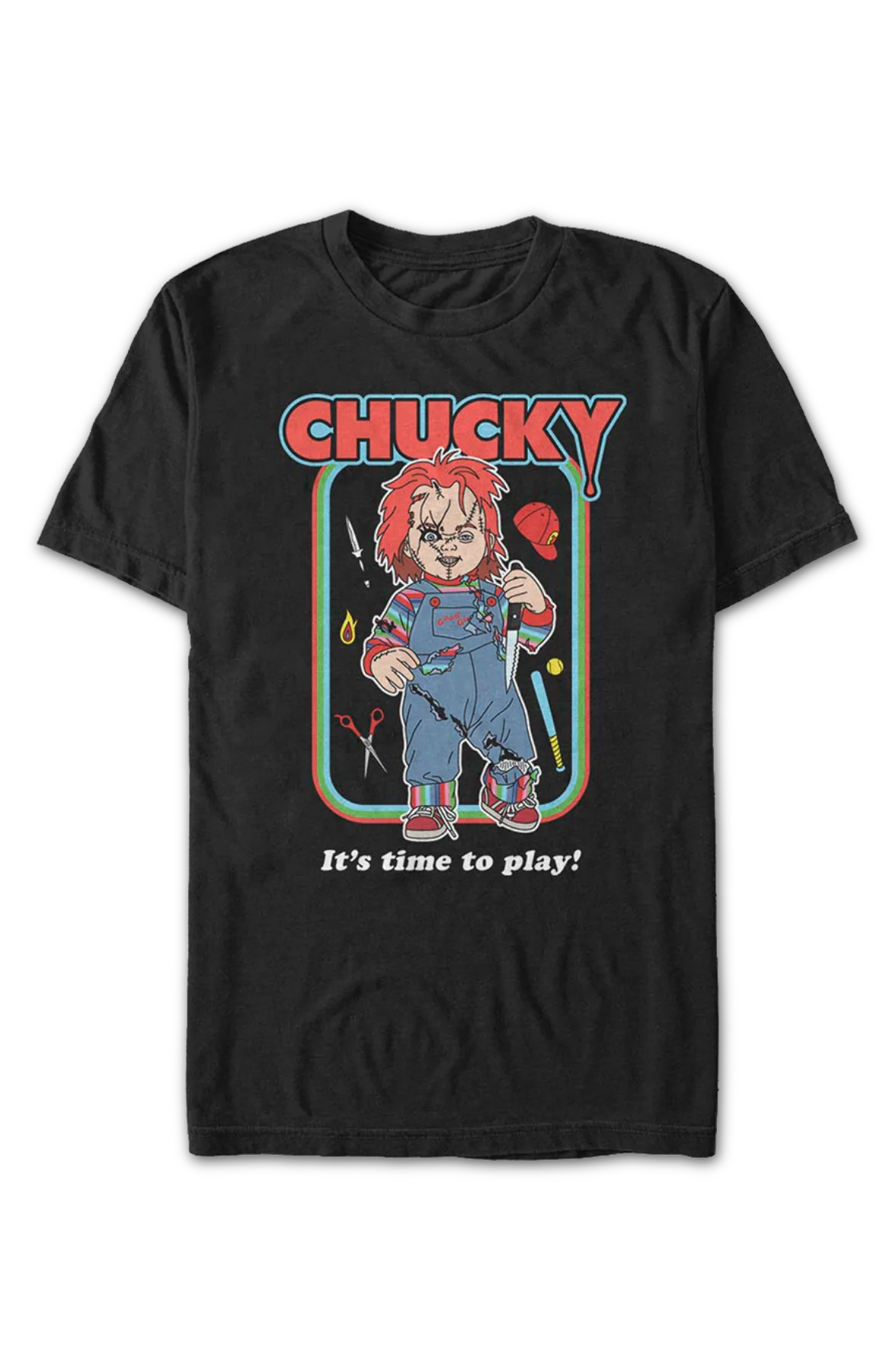 Retro Time To Play Child's Play T-Shirt - Image 2