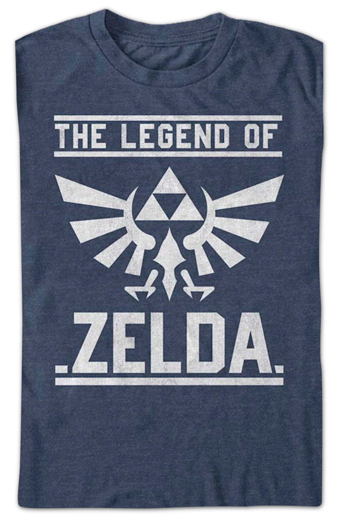Retro Triforce Legend of Zelda Nintendo T-Shirt - Image 2