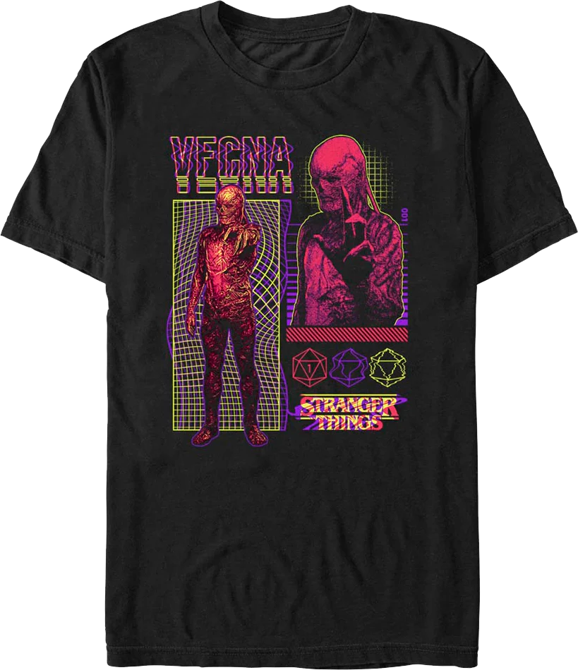 Retro Vecna Stranger Things T-Shirt