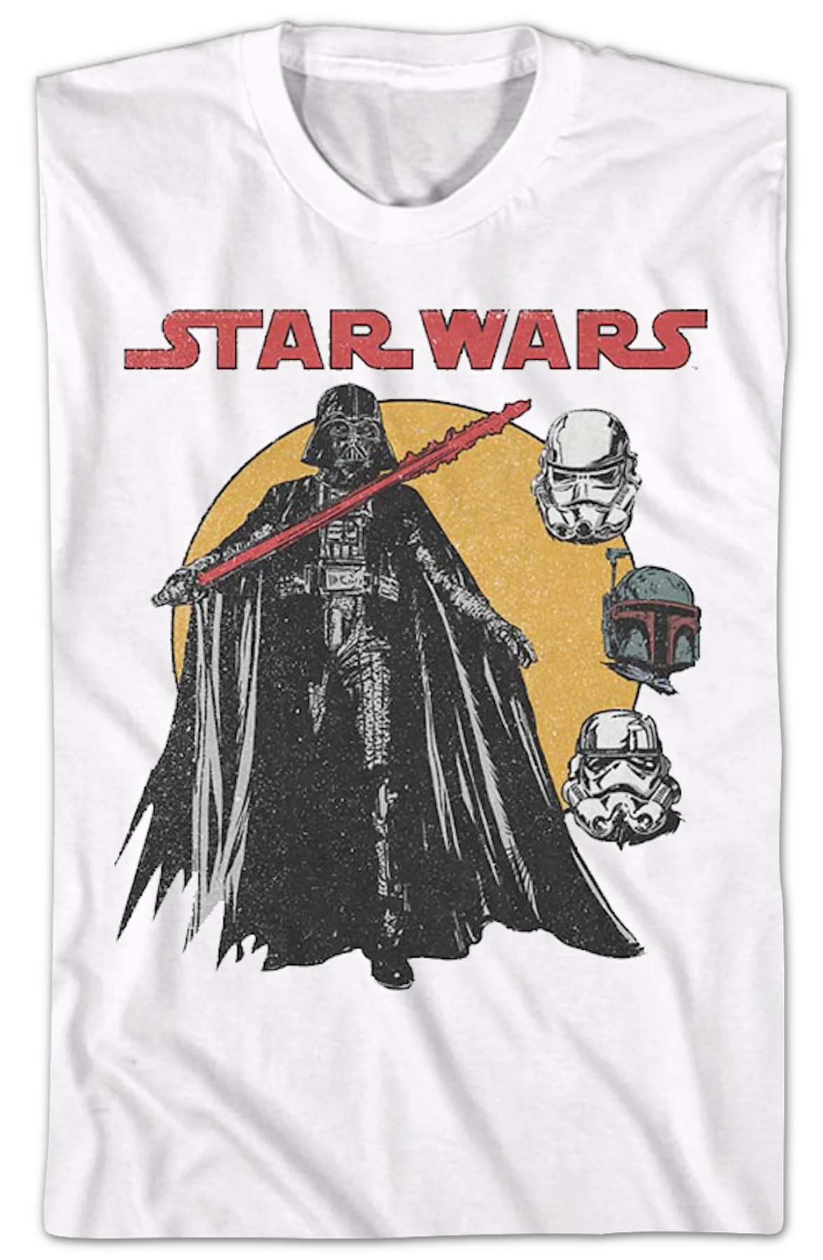 Retro Villains Star Wars T-Shirt - Image 2