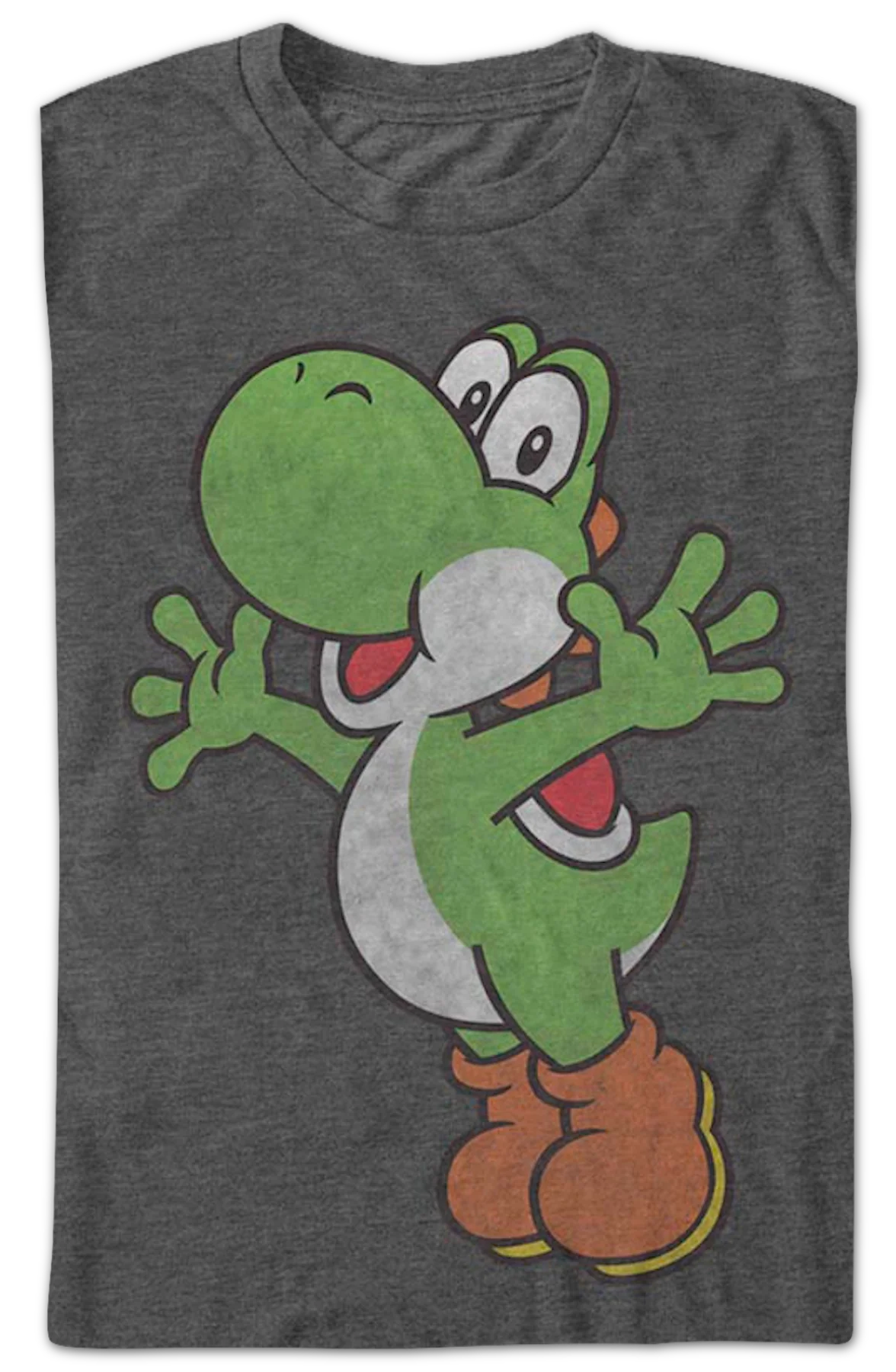 Retro Yoshi Super Mario Bros. T-Shirt - Image 2
