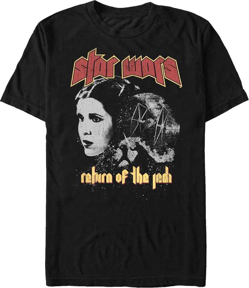 Return Of The Jedi Black And White Collage Star Wars T-Shirt