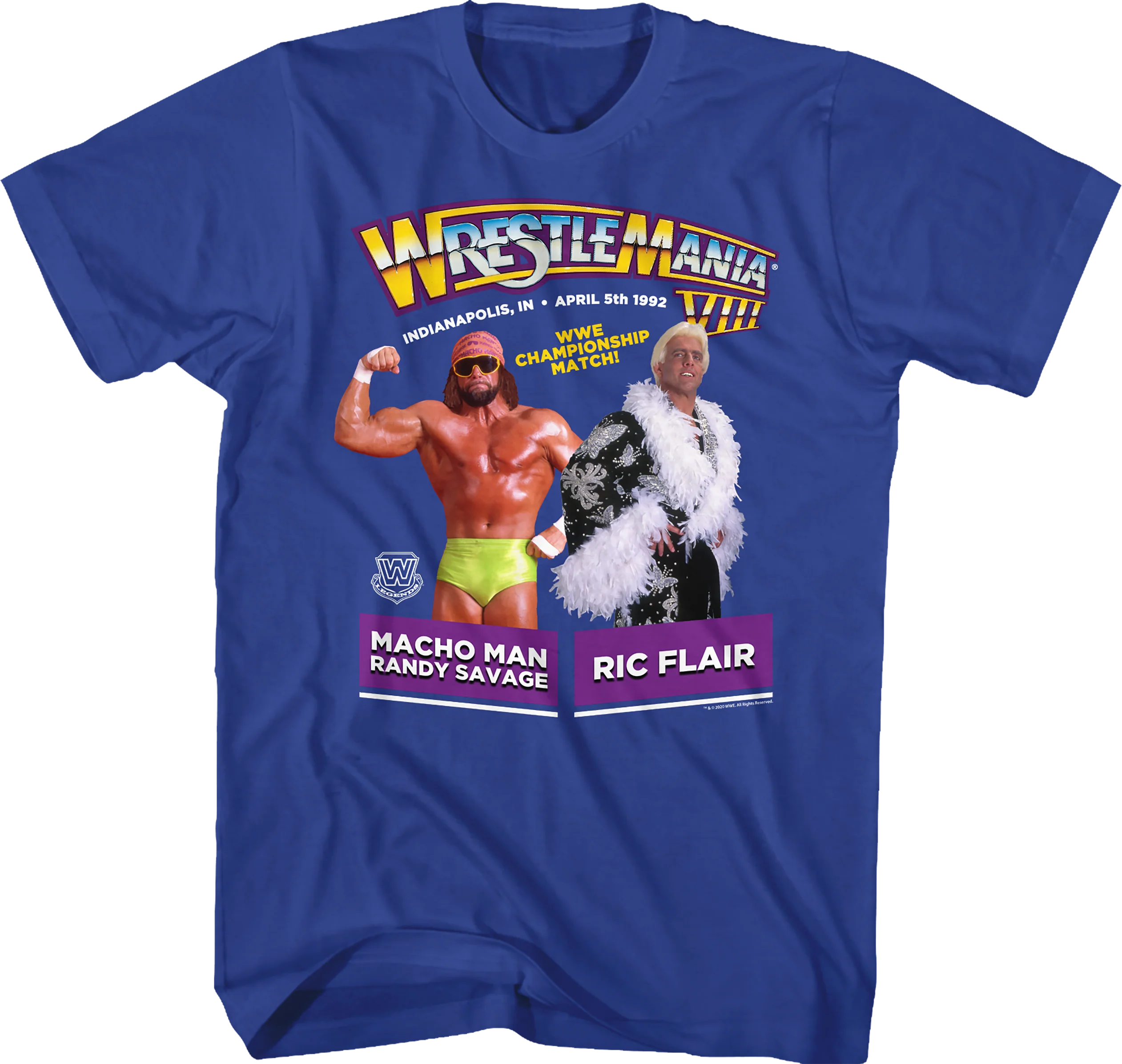 Ric Flair Vs Macho Man WrestleMania Shirt