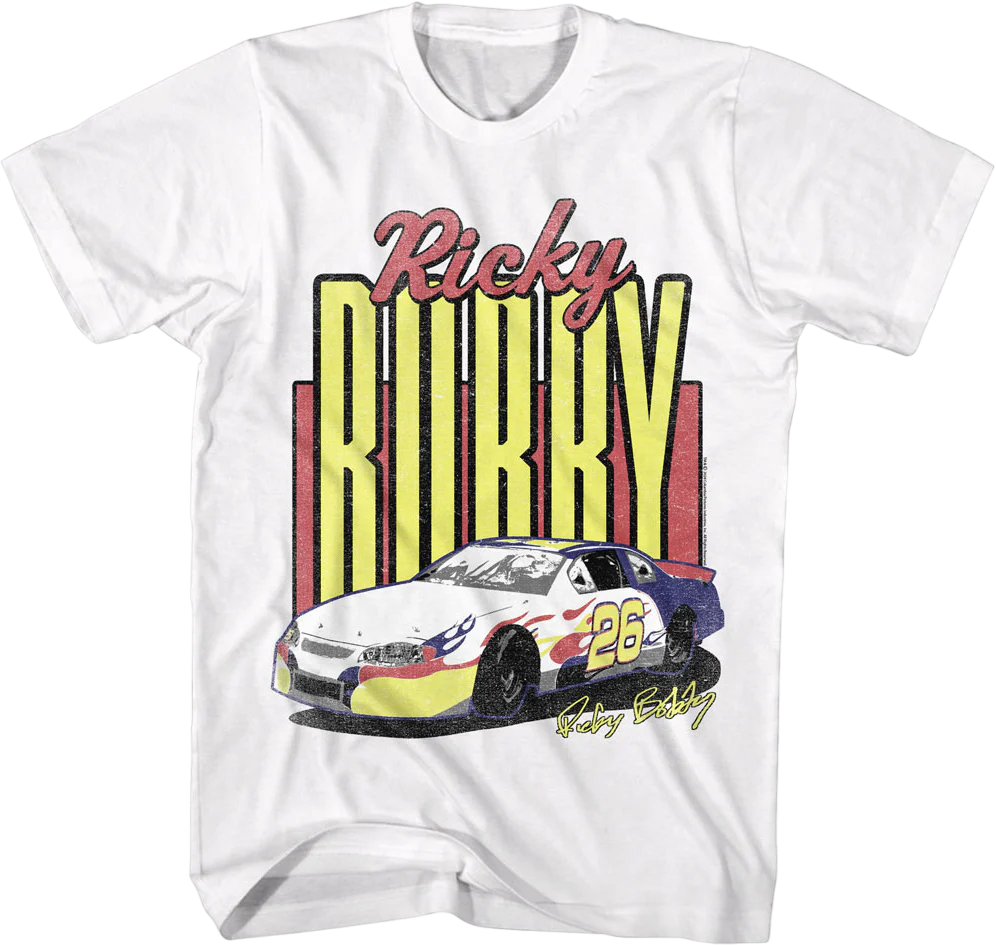 Ricky Bobby Autograph Talladega Nights T-Shirt