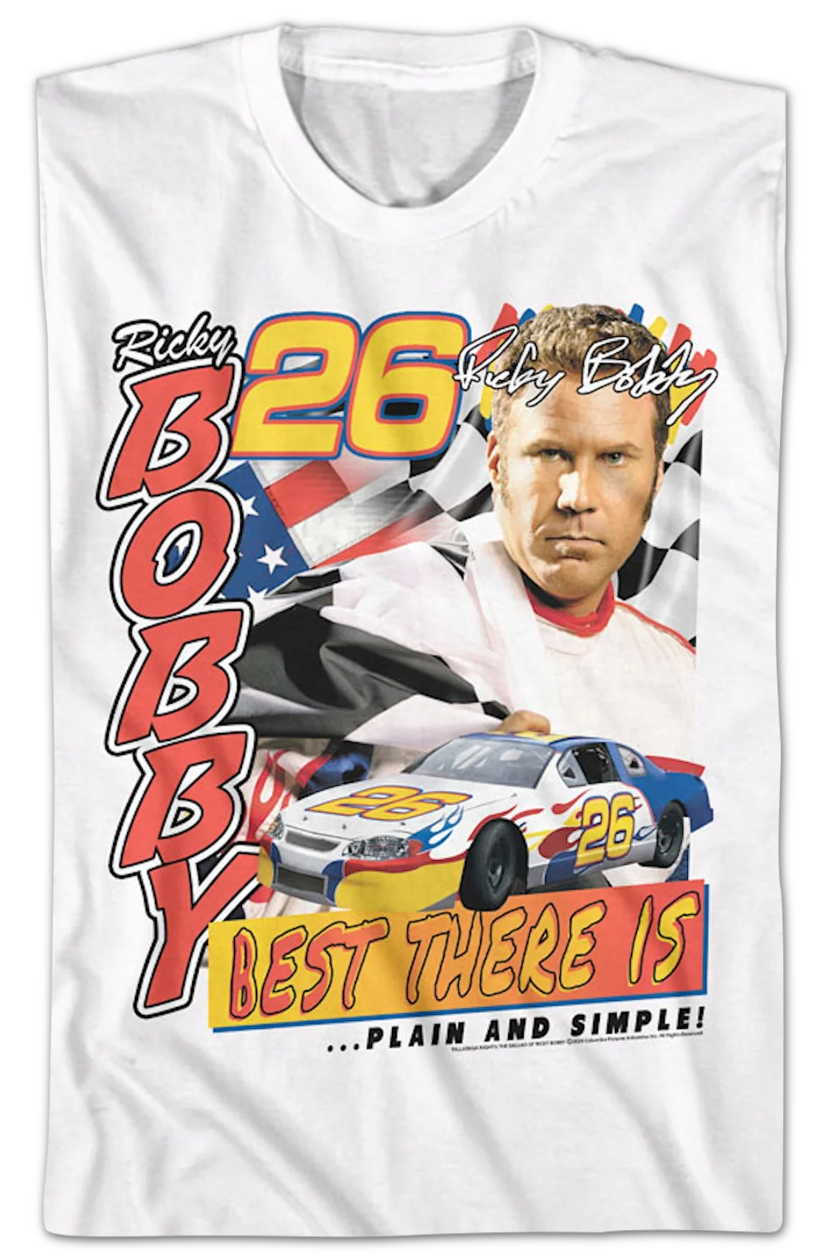 Ricky Bobby Best There Is Talladega Nights T-Shirt - Image 2