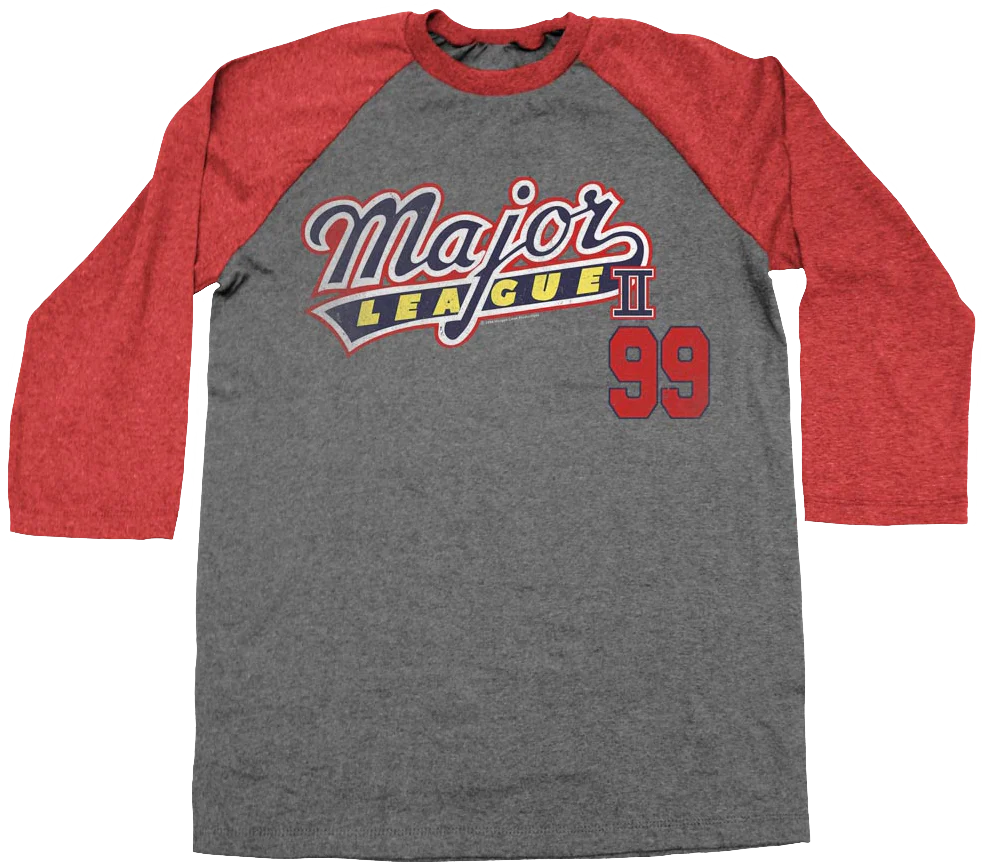 Ricky Vaughn Major League Raglan Baseball Shirt