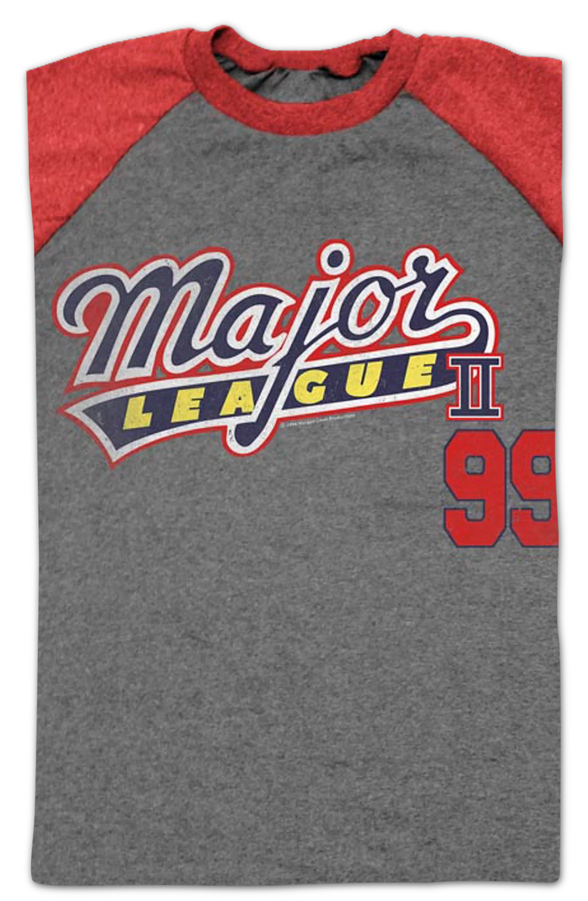 Ricky Vaughn Major League Raglan Baseball Shirt - Image 2