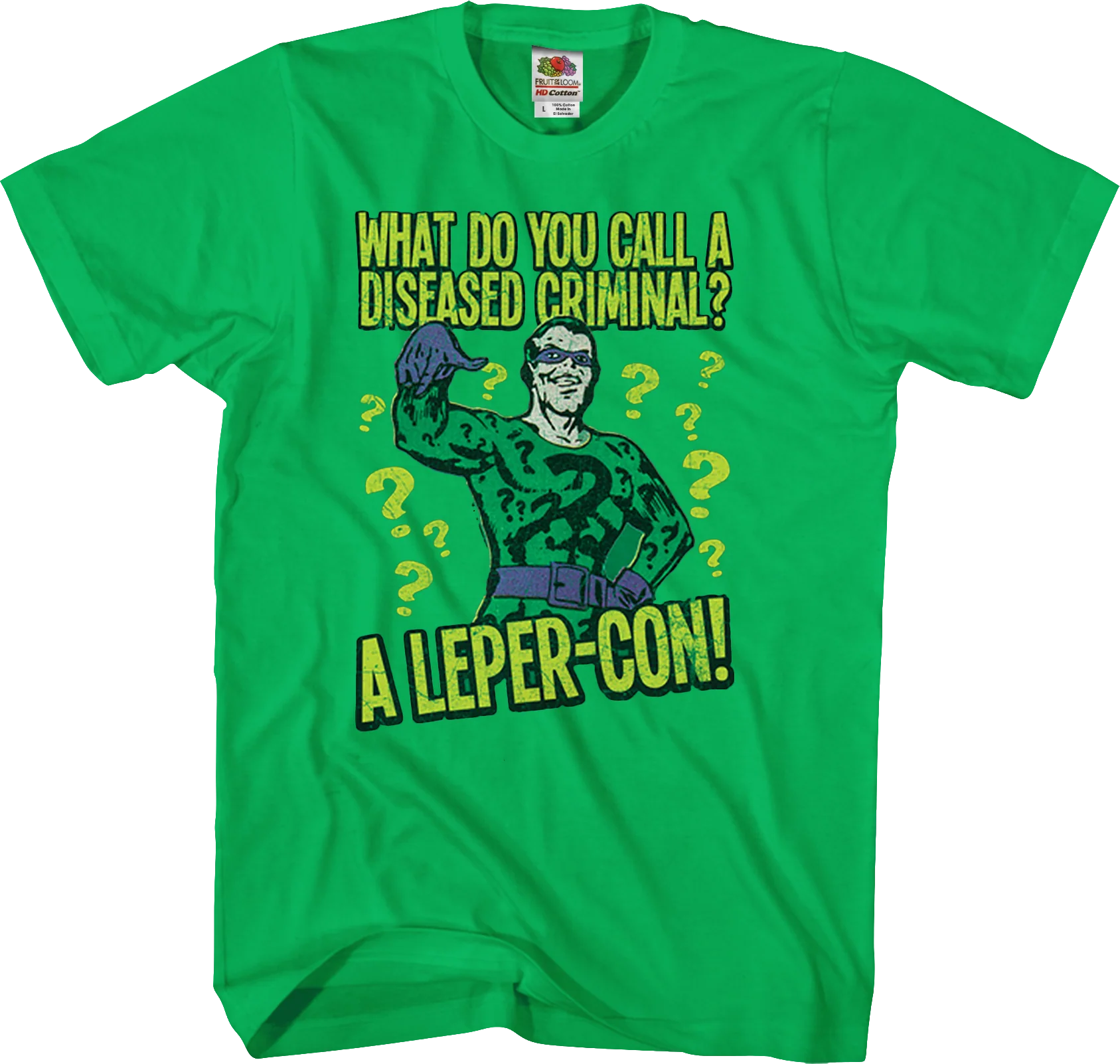 Riddler Leper-Con DC Comics T-Shirt