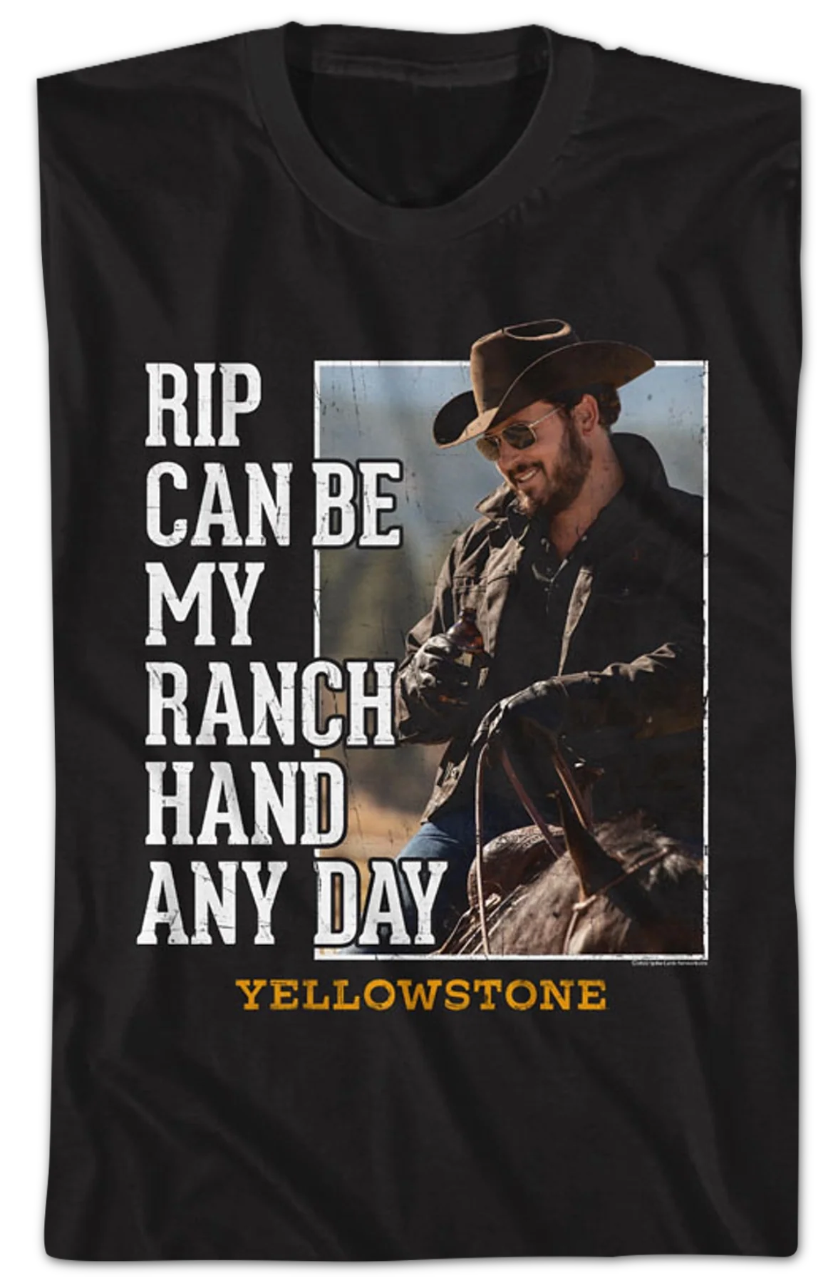 Rip Can Be My Ranch Hand Any Day Yellowstone T-Shirt - Image 2