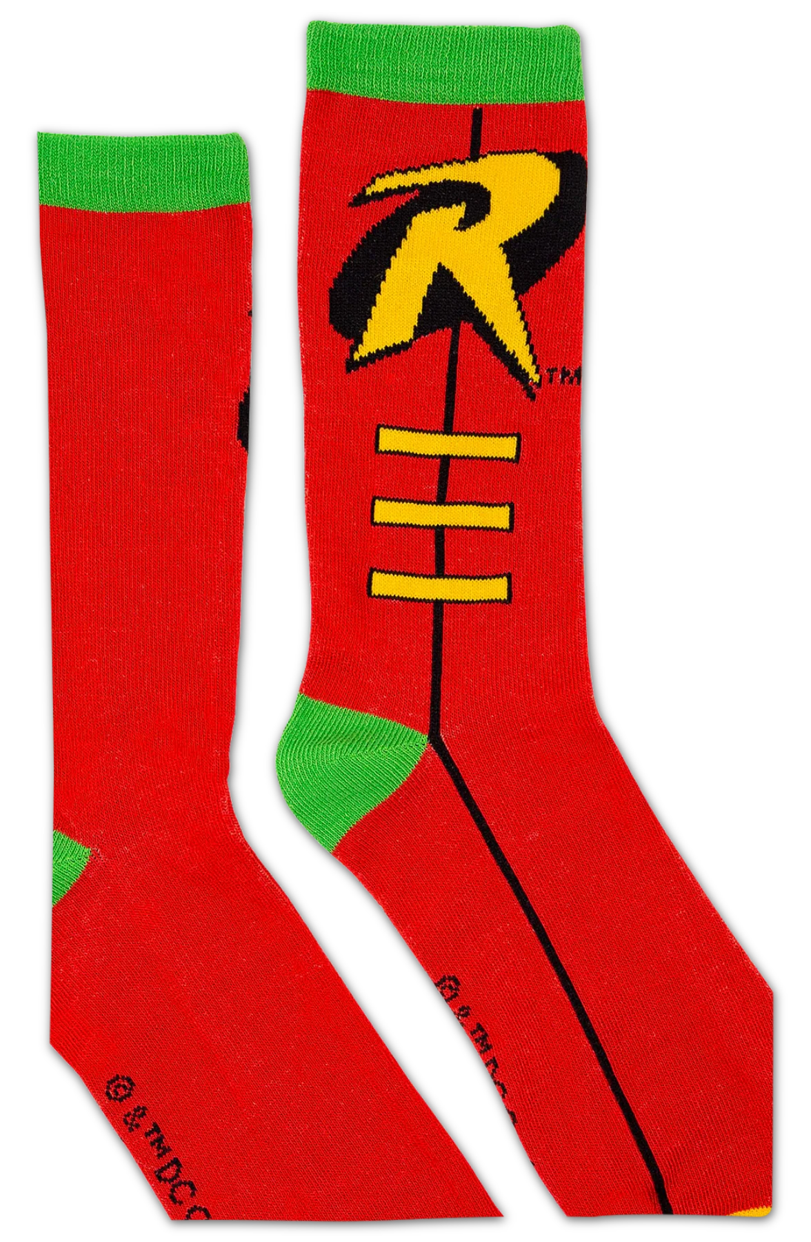 Robin Costume DC Comics Socks - Image 2