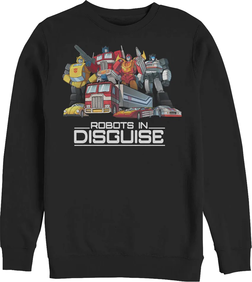 Robots In Disguise Transformers Sweatshirt