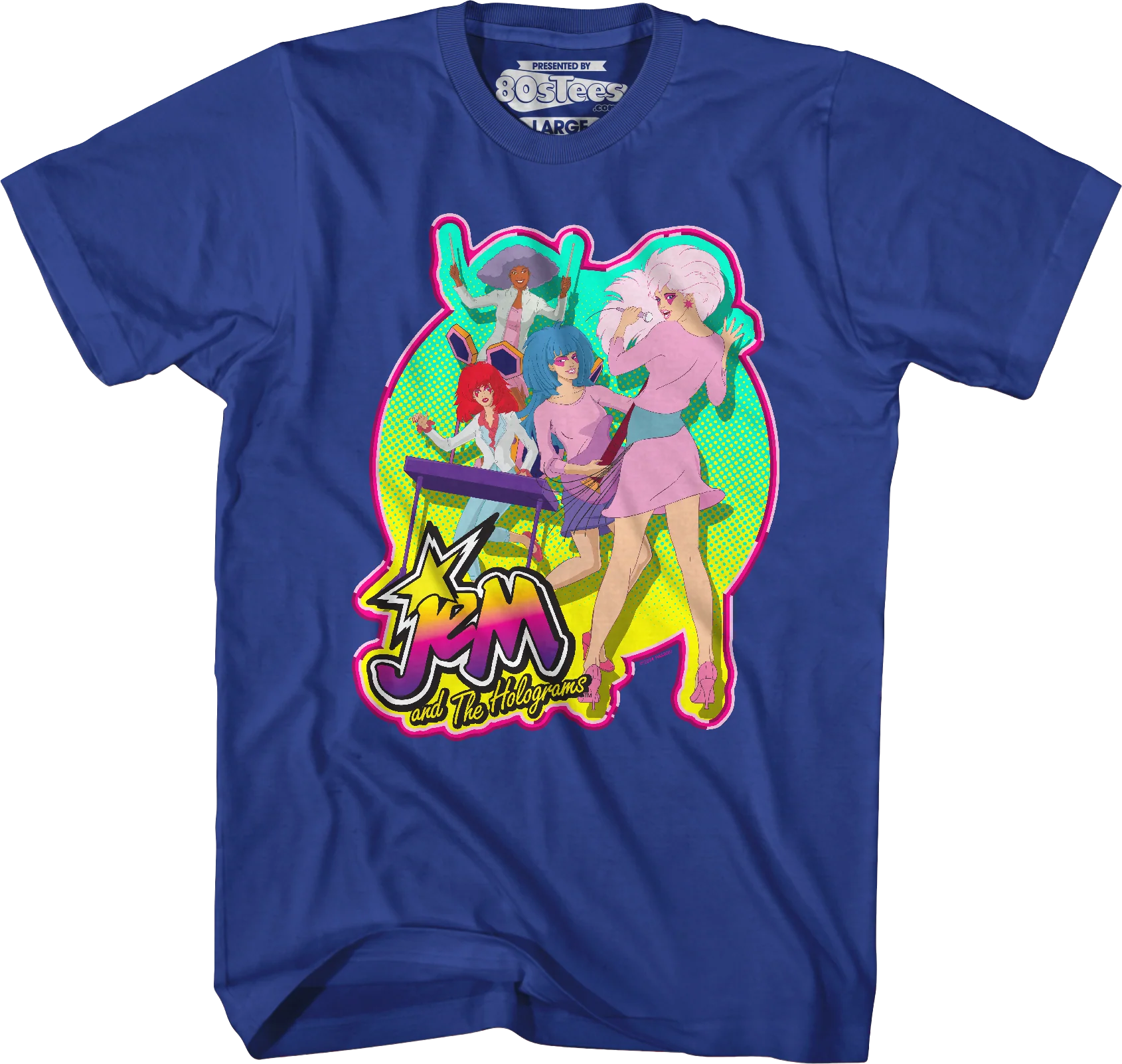 Rock Band Jem And The Holograms T-Shirt - Image 19
