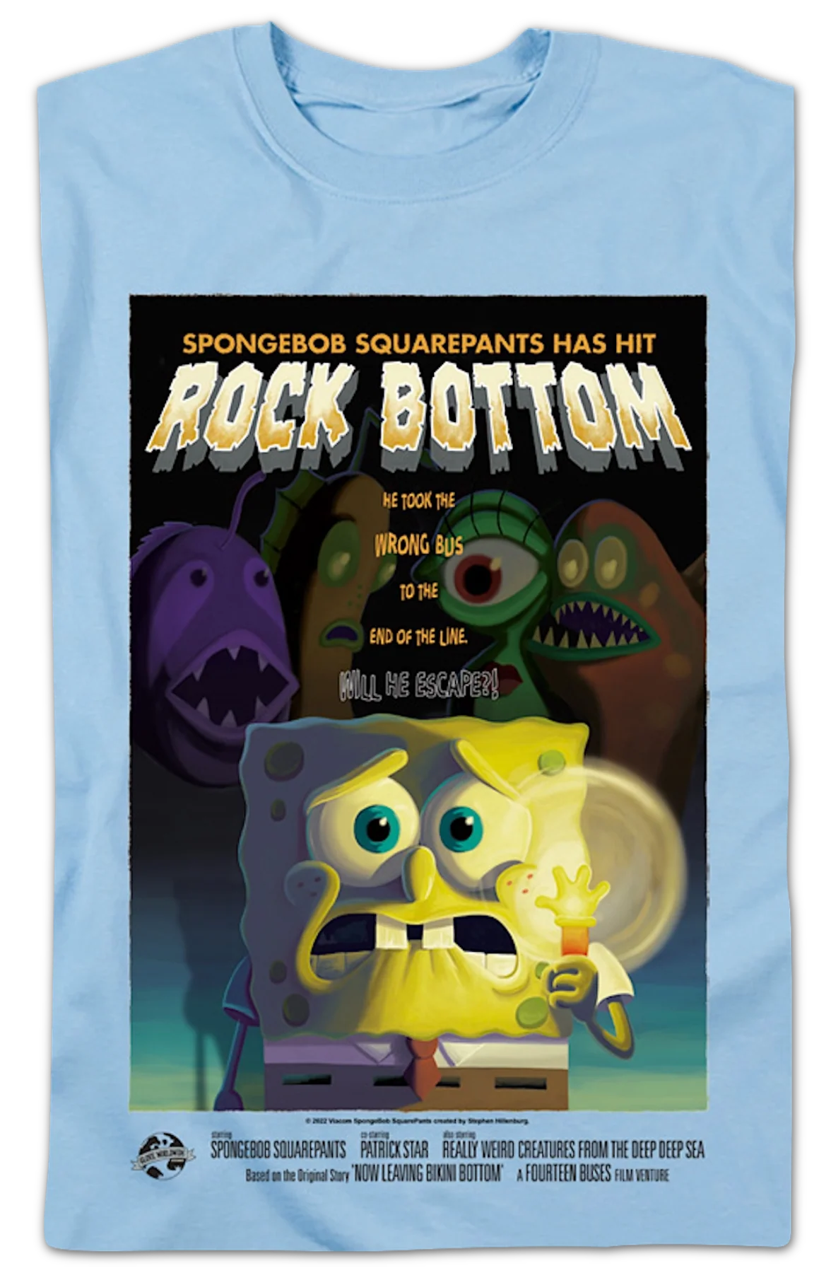 Rock Bottom SpongeBob SquarePants T-Shirt - Image 2