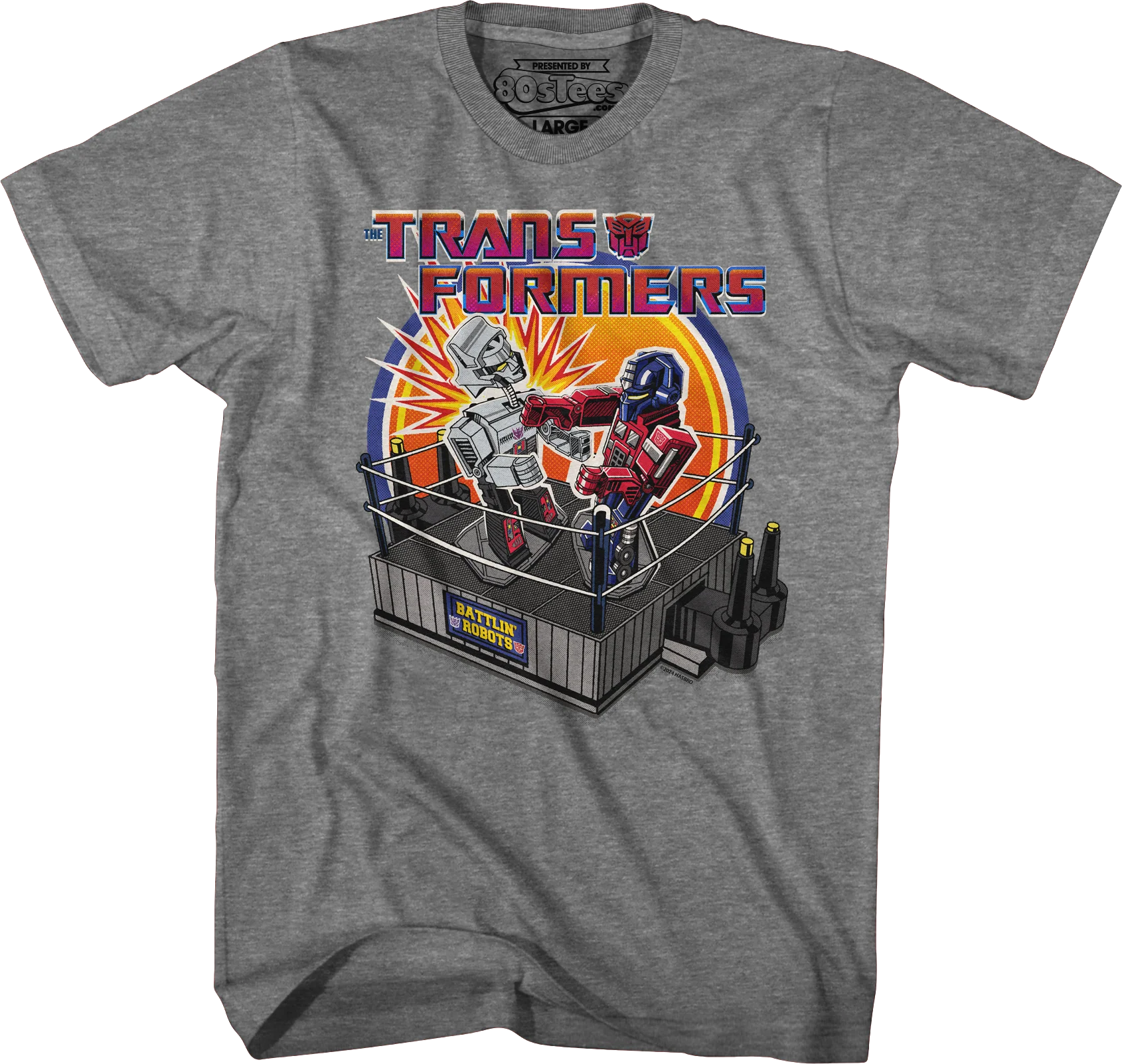 Rock 'Em Sock 'Em Robots Transformers T-Shirt