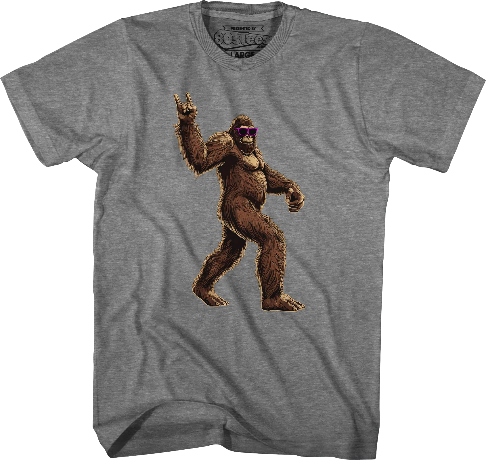 Rock On Bigfoot T-Shirt - Image 5