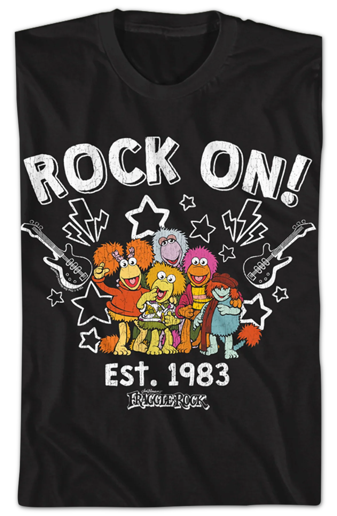 Rock On Fraggle Rock T-Shirt - Image 2