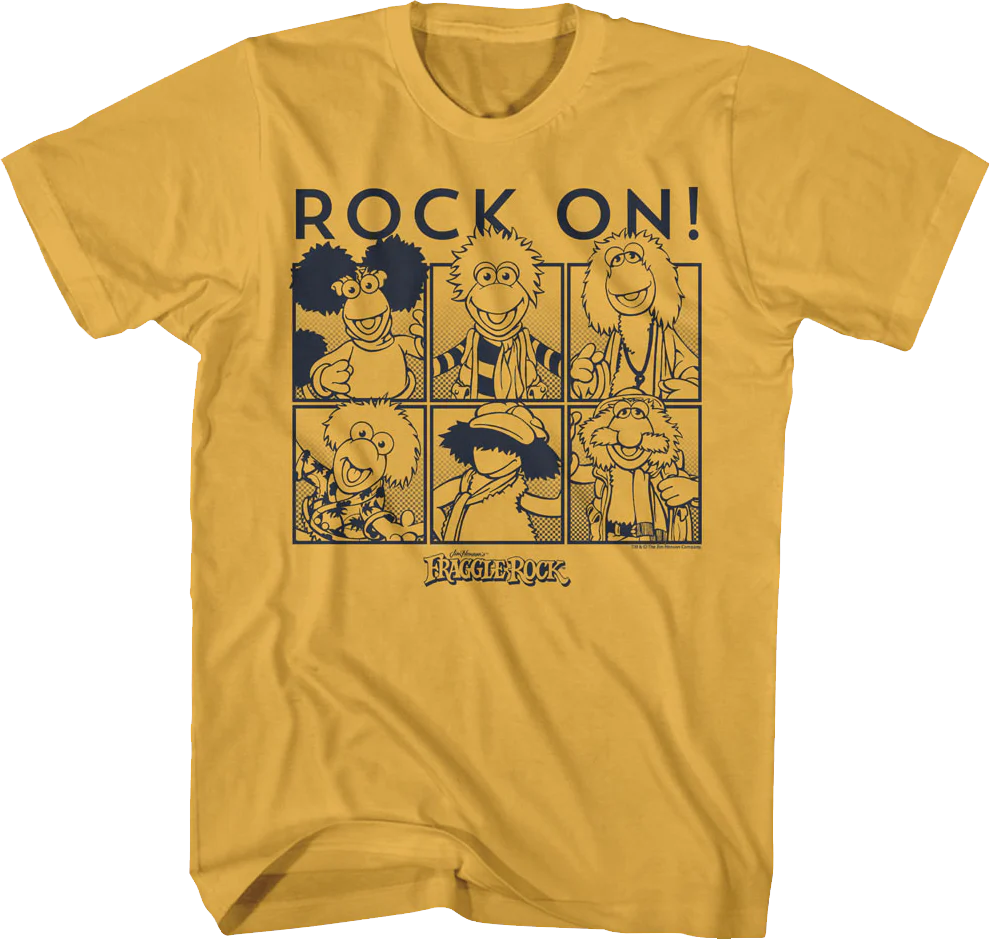 Rock On Sketches Fraggle Rock T-Shirt