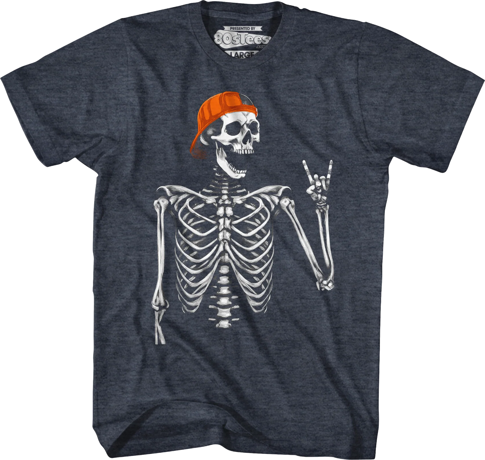 Rock & Roll Skeleton T-Shirt - Image 5