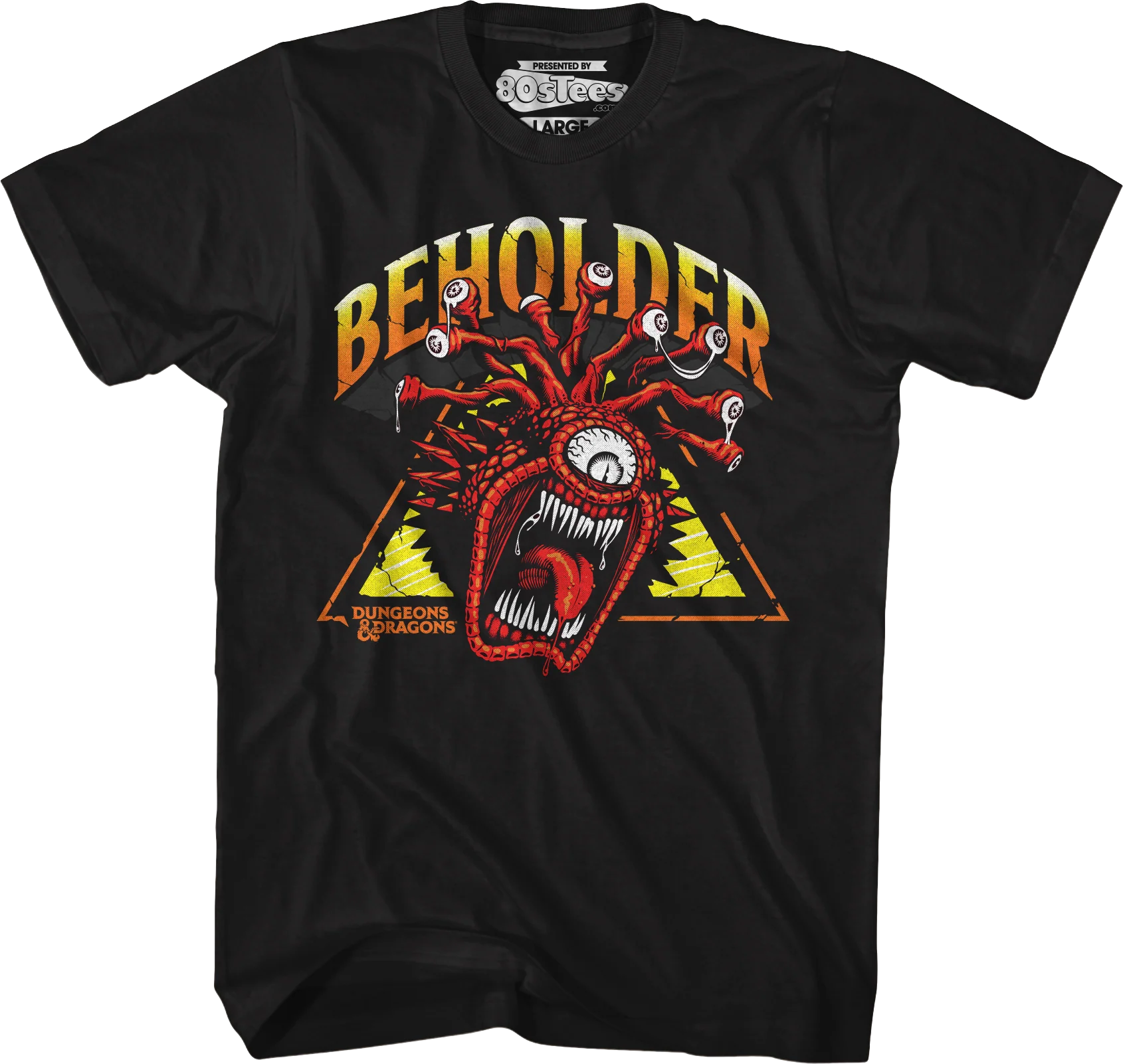 Rockin' Beholder Dungeons & Dragons T-Shirt
