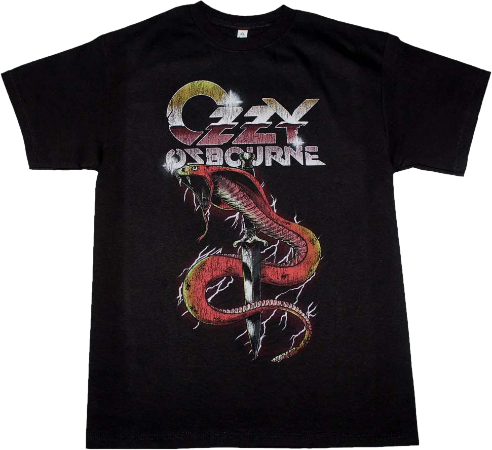 Rockline Cobra Dagger Ozzy Osbourne T-Shirt
