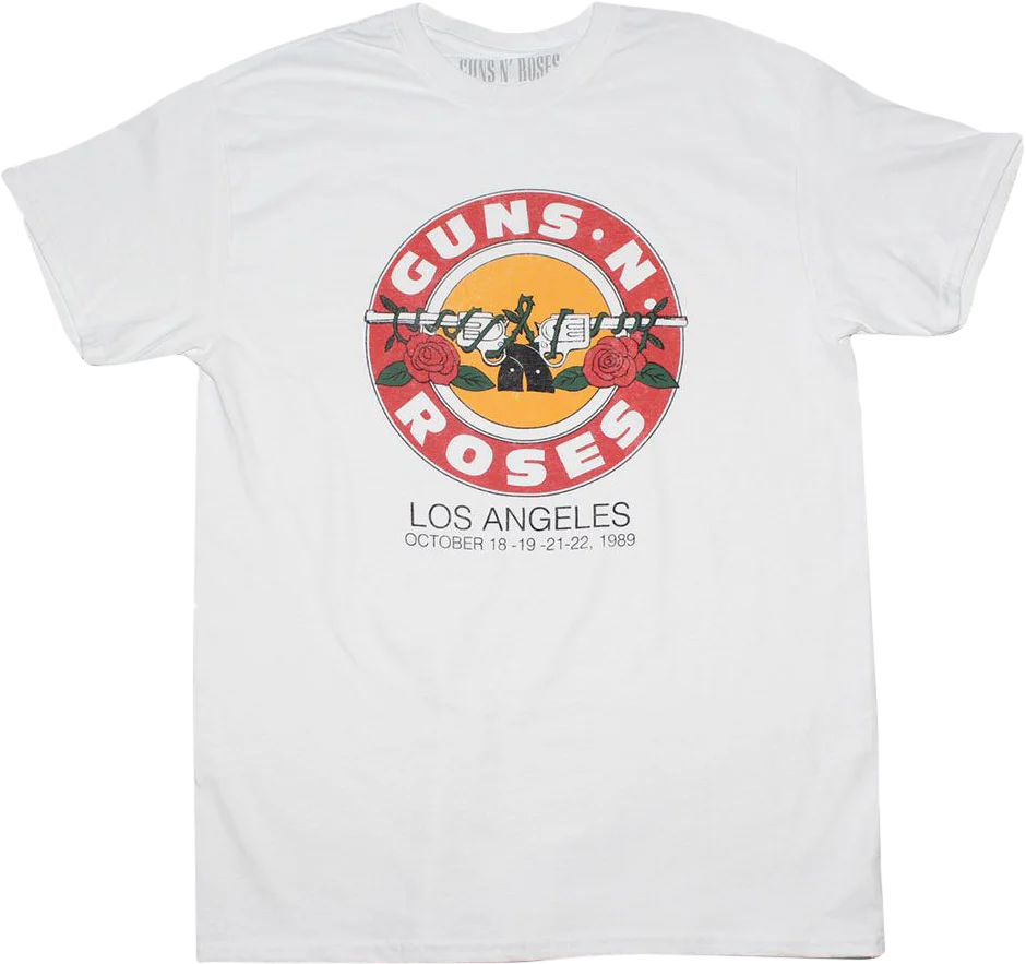 Rockline Los Angeles 1989 Guns N' Roses T-Shirt