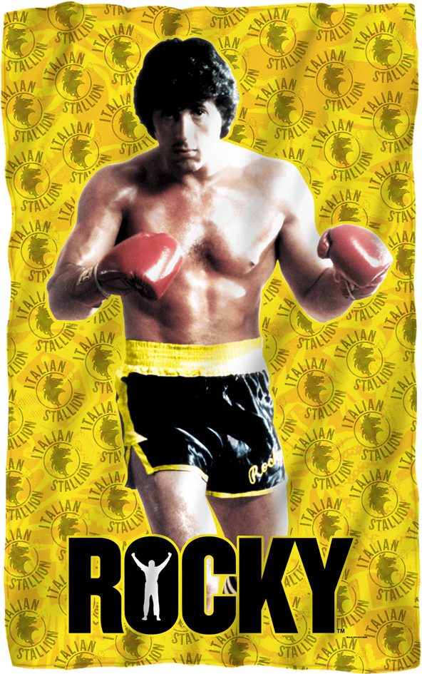 Rocky Balboa 36 x 58 Fleece Blanket