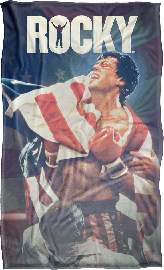 Rocky IV 36 x 58 Fleece Blanket