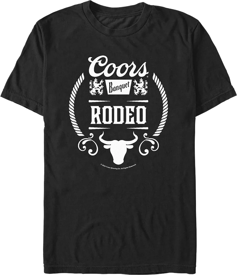 Rodeo Bull Coors T-Shirt