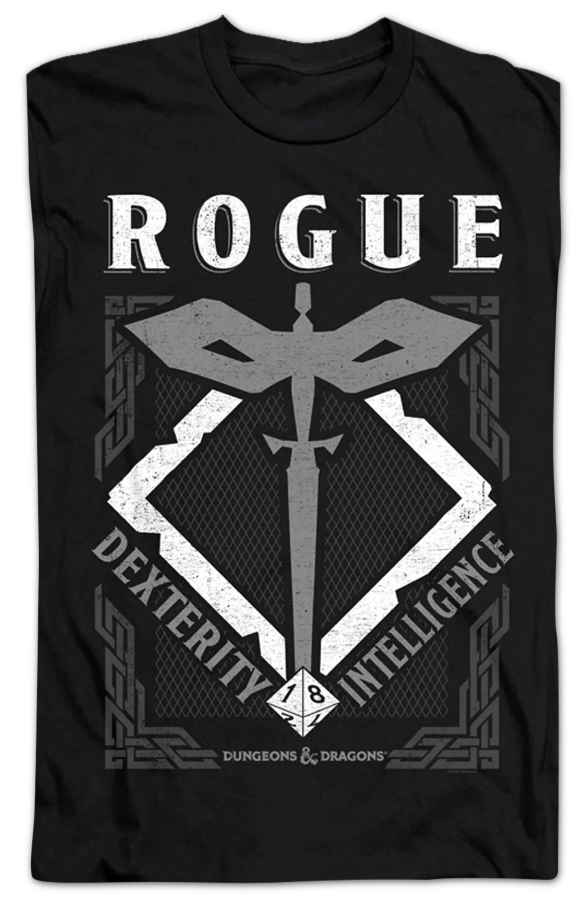 Rogue Logo Dungeons & Dragons T-Shirt - Image 2