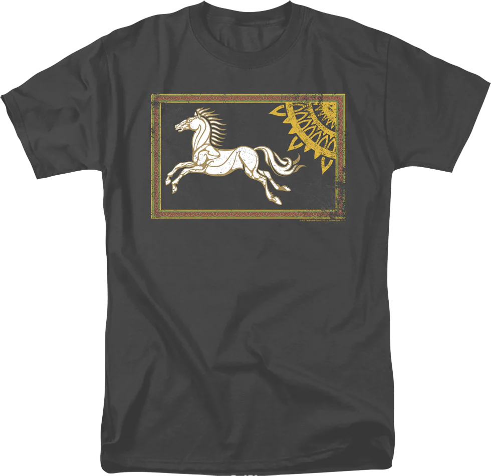 Rohan Banner Lord of the Rings T-Shirt