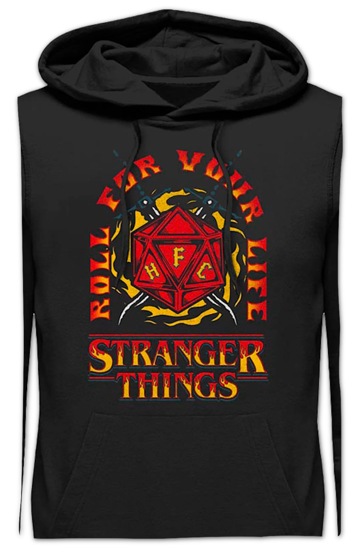 Roll For Your Life Stranger Things Hoodie - Image 2