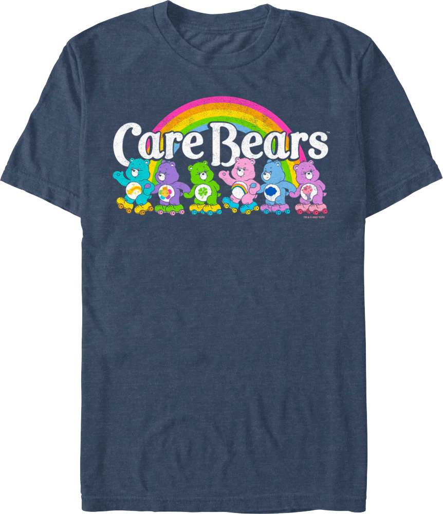 Roller Skating Care Bears T-Shirt