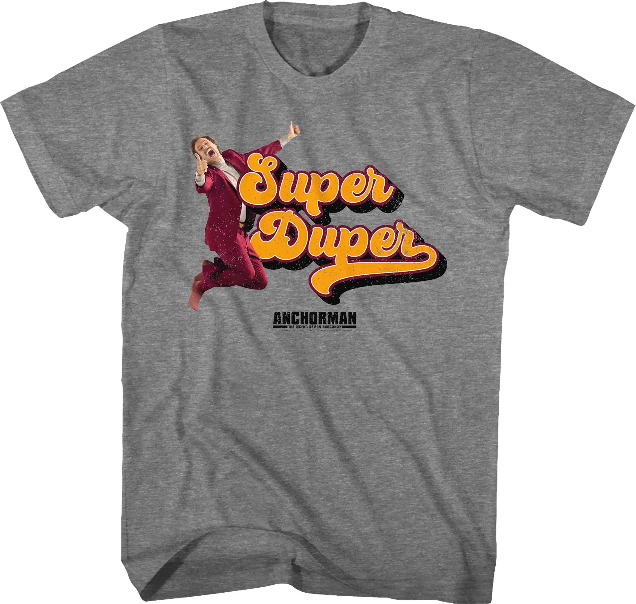 Ron Burgundy Super Duper Anchorman T-Shirt