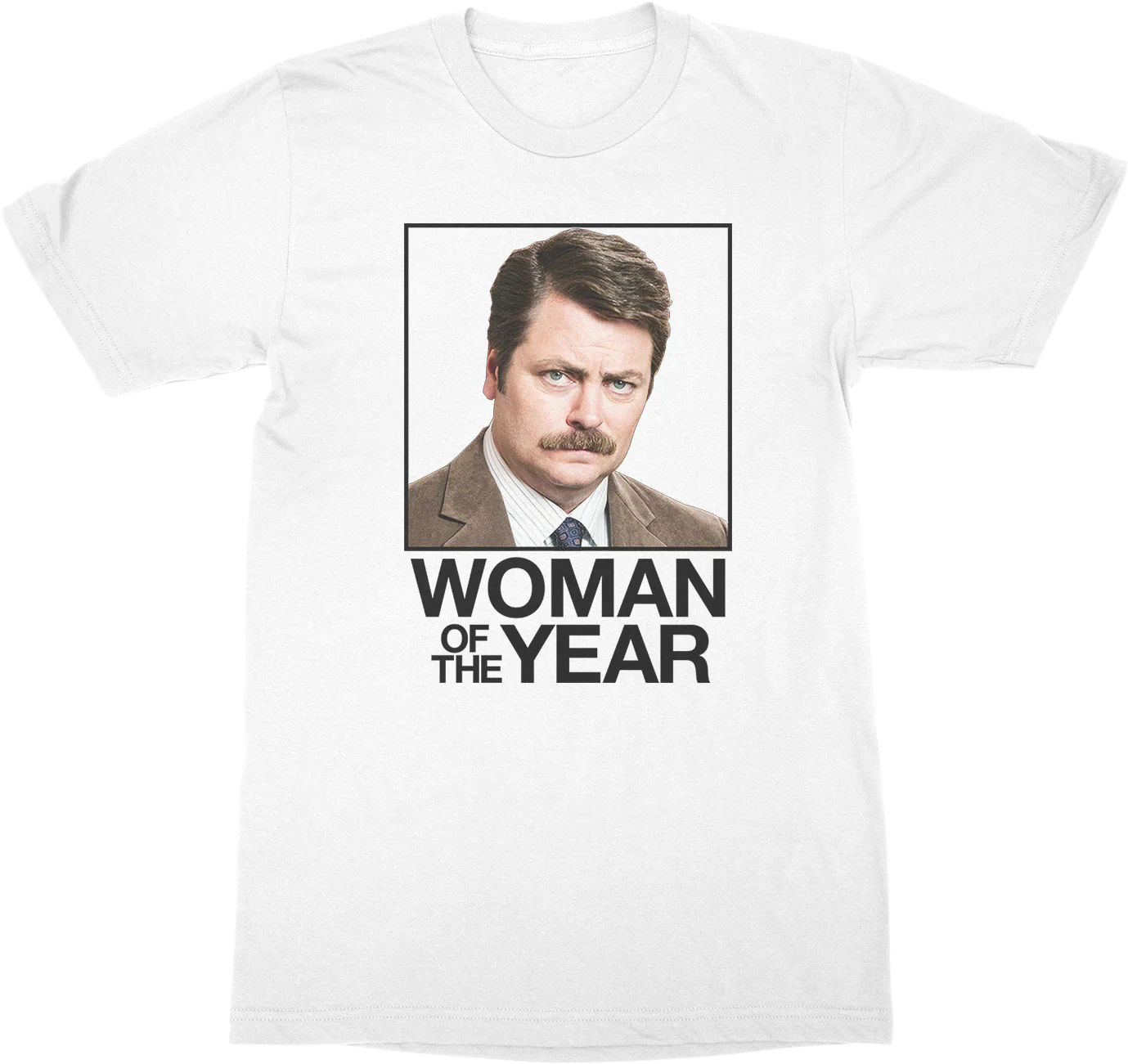 Ron Swanson Woman of the Year Parks and Recreation T-Shirt