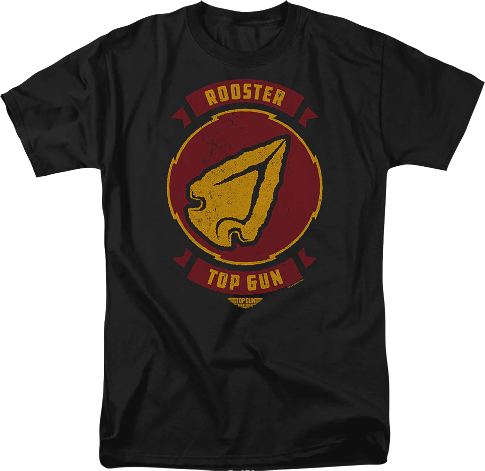 Rooster Patch Logo Top Gun: Maverick T-Shirt